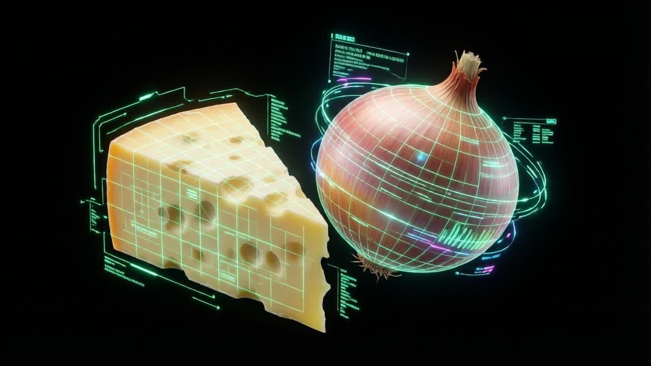 Hologram sera i cebuli — monitorowane produkty